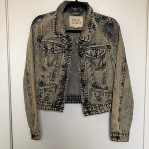 Acid washed Jean jacket
